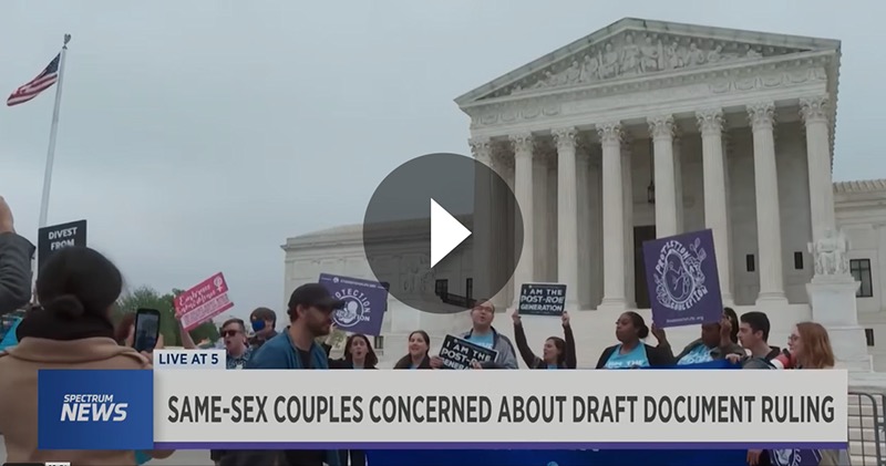 Same sex couples councerned about draft document ruling